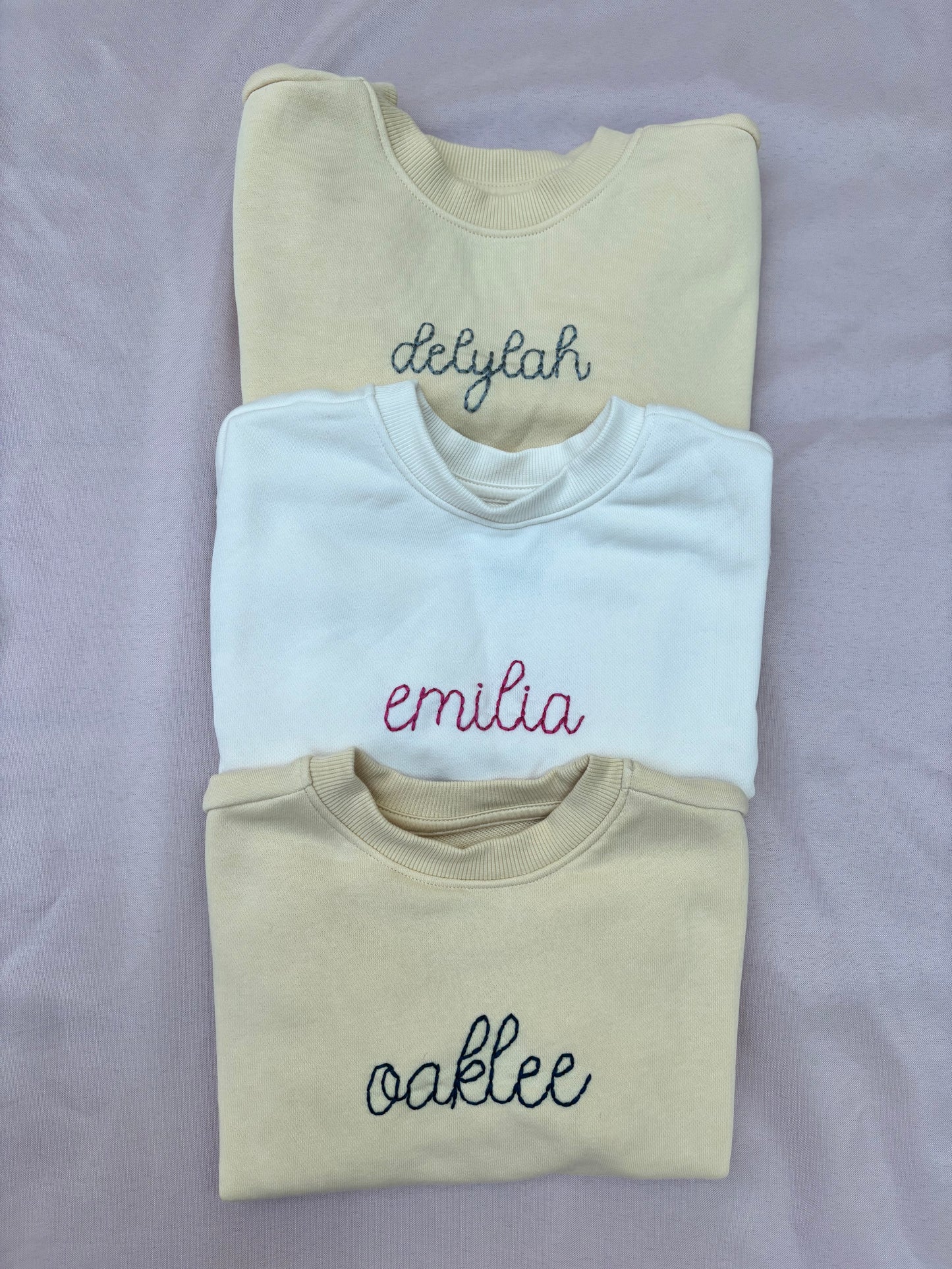 scalloped edge pullover + pant set