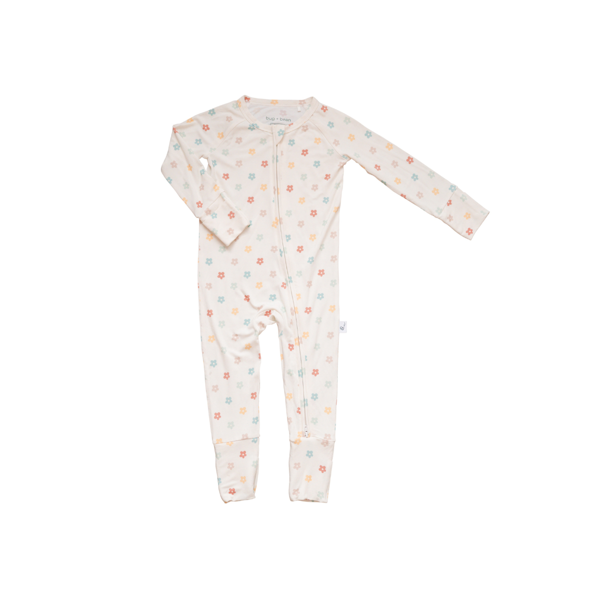 Sunlit Daisy | Bamboo 2-Way Convertible Zip Romper