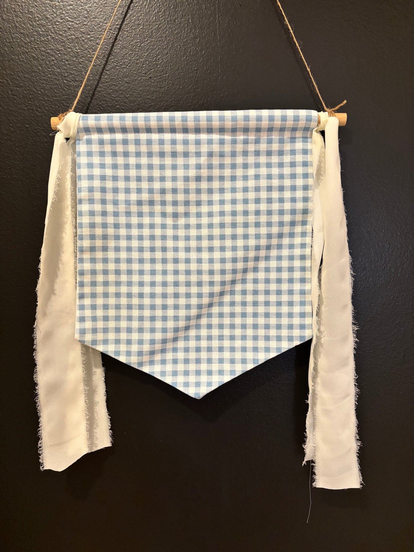 baby name flag, custom personalized name banner, cotton flag banner, nursery name sign, embroidered wall hanging decor
