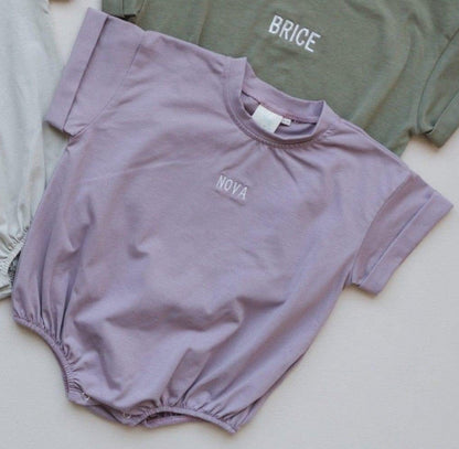 t-shirt bubble romper