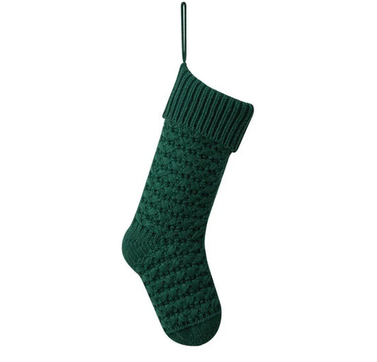 personalized christmas stocking / hand embroidered stocking /custom name stocking