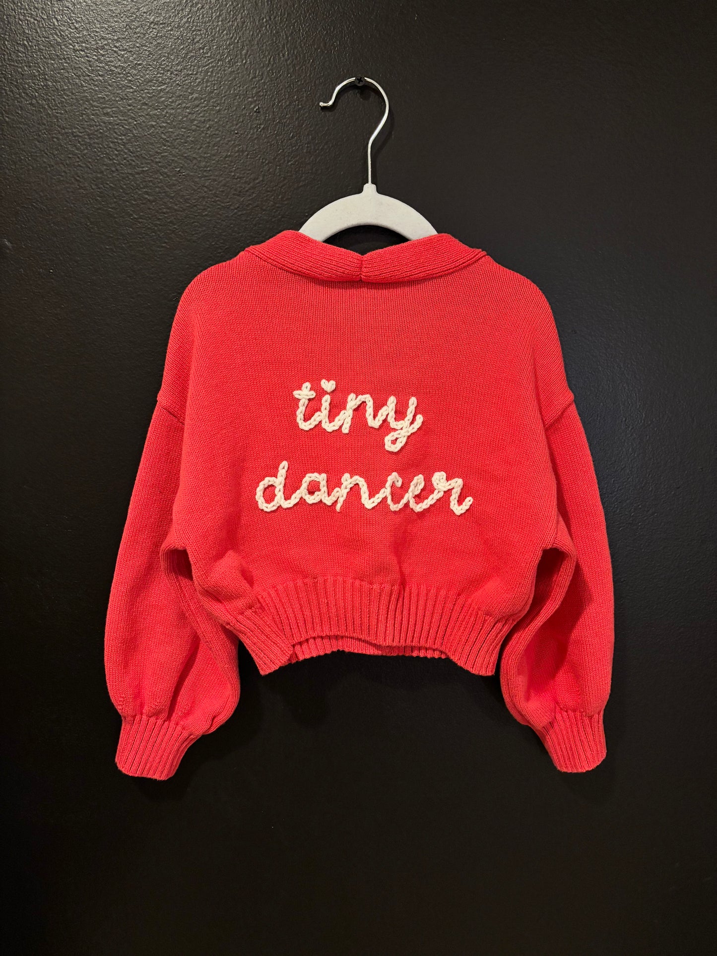 tiny dancer rosette girls cardigan sweater @LL