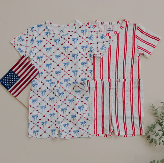 patriotic bamboo pajamas