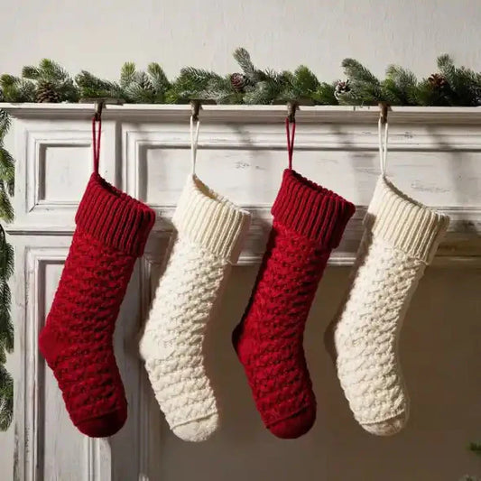 personalized christmas stocking / hand embroidered stocking /custom name stocking