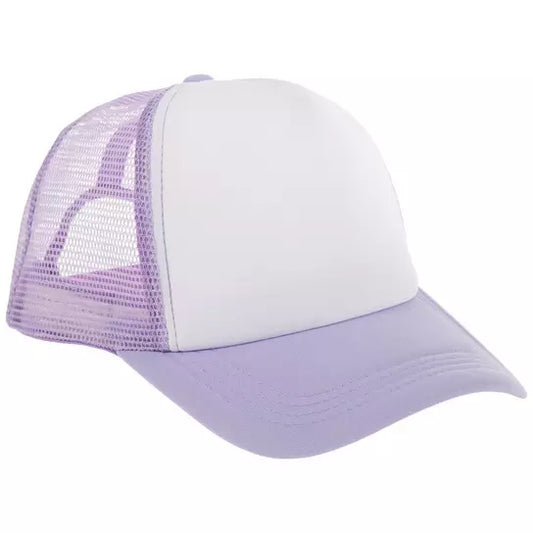 hot moms club trucker hat | lavender
