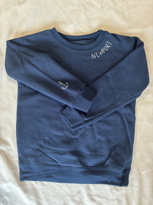 newport toddler pullover | 4t navy @LL