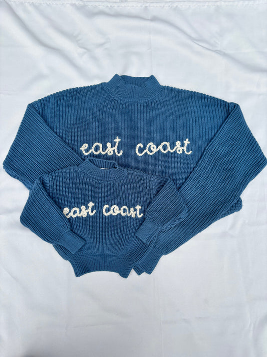 baby + toddler east coast knit sweater