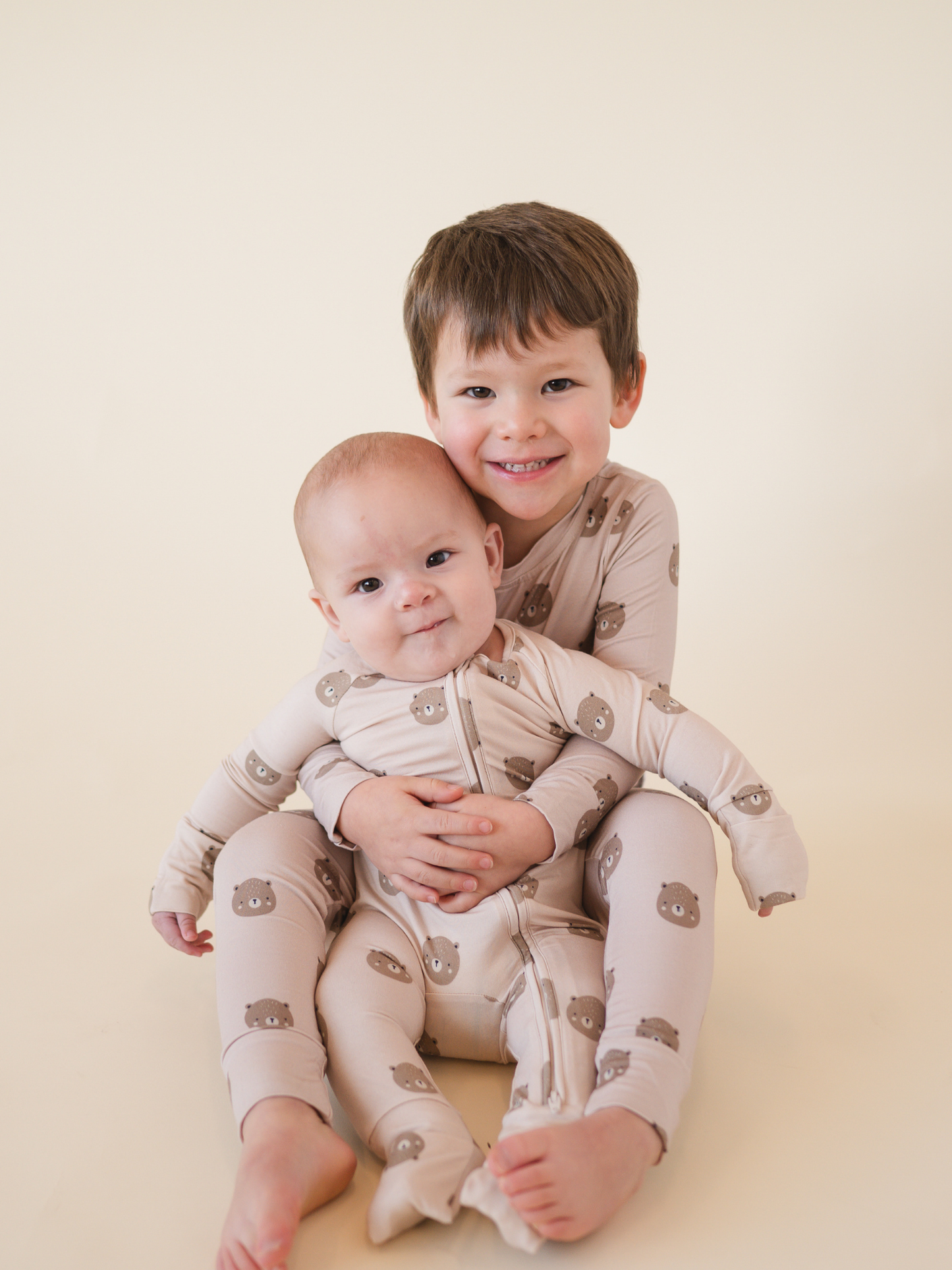Bamboo 2-Piece Toddler Pajama Set - Teddy | Unisex